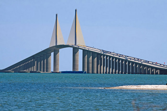 Things to do in Tampa Florida Sunshine Skyway
