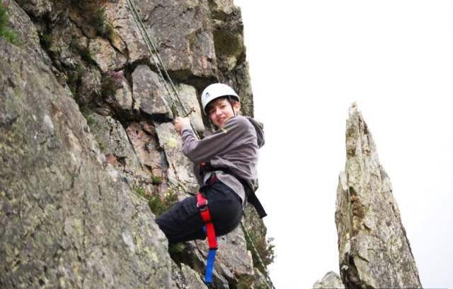 Things to do in Lake District rock climbing