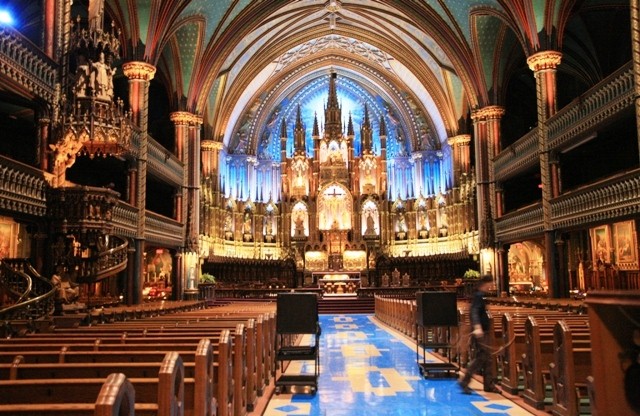 Things to do in Montreal Canada basilique notre dame