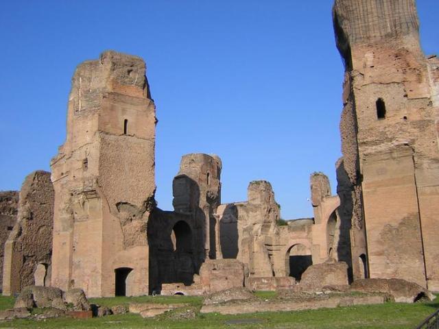 Things to do in Rome Baths of Caracalla